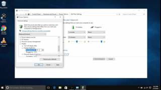 How to Change Screen Brightness Settings in Windows 10 [upl. by Noram]