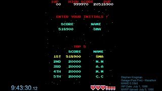 Galaga FastFire  MAME  20518900 WR [upl. by Sabas674]