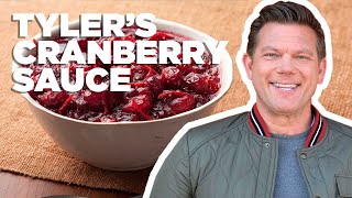 Tyler Florence Makes CranberryOrange Sauce  Tylers Ultimate  Food Network [upl. by Franklin]