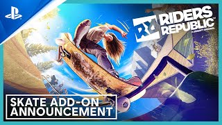 Riders Republic  Skate AddOn Announcement Trailer  PS5 amp PS4 Games [upl. by Alegnad]