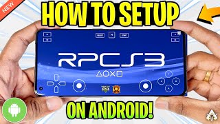 NEW How To Setup RPCS3 Emulator On Android  Best Settings  DarkOS PS3 Emulation [upl. by Aretse157]