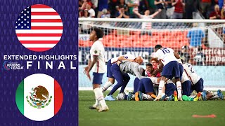 USA vs Mexico Extended Highlights  Concacaf Nations League Final  CBS Sports Golazo [upl. by Copeland]