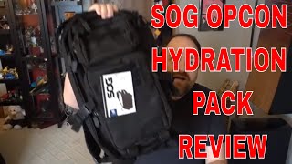 SOG Opcon Hydration Backpack Review [upl. by Lambart]