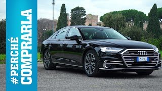 Audi A8 2018  Perché comprarla e perché no [upl. by Aneeled]