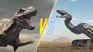 Titanoboa VS TRex [upl. by Waters]