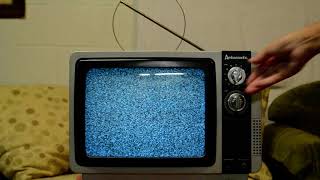 Vintage TV with Static [upl. by Bowlds]