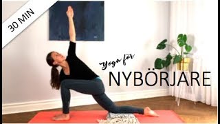 30 MIN Yoga för nybörjare  Annas yoga studio [upl. by Moht634]