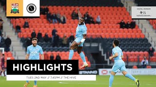 HIGHLIGHTS  Barnet v Boreham Wood  2nd May 2023 [upl. by Lenhart]