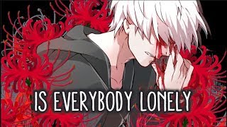 【Nightcore】→ Lonely  Lyrics [upl. by Atiugal324]