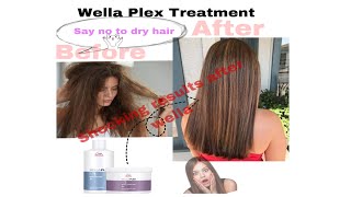 How to use wella plex Step by Step Tutorial No 1 hair Transformation brandwellaplex wellaindia [upl. by Hammerskjold577]