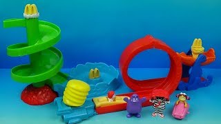 1999 McDonaldLand Amusement Park Play set of 4 Happy Meal Full Collection Video Review [upl. by Clarine]