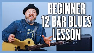 12 Bar Blues Lesson For Beginners [upl. by Iamhaj]