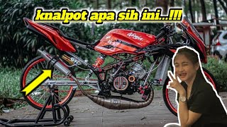 🔴part 2  CEK SOUND KNALPOT AITECH NINJA R RR GARING KEMRINCINGNINJA R MODIFIKASI SIMPLE [upl. by Hait]