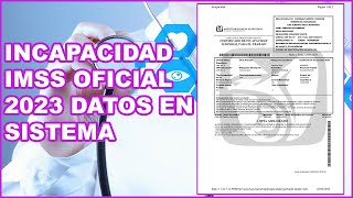 Incapacidad Oficial IMSS México 2025 [upl. by Ketchum]