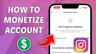 How to Monetize Your Instagram Account [upl. by Eityak794]