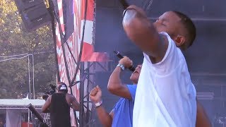 Dizzee Rascal Live  Bassline Junkie  Sziget 2013 [upl. by Aihsekan]