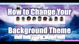 How to change your background theme on Roblox USING STYLUS SAFER THAN STYLISH READ DISC [upl. by Teddman503]