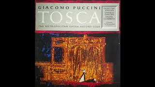 Puccini Tosca  Metropolitan Opera Record Club 1957 [upl. by Derron]