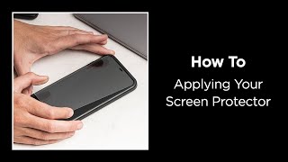 How To Applying Your Screen Protector [upl. by Cailly]