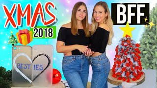 GESCHENKIDEEN FÜR DIE BESTE FREUNDIN 🎁 DIYs amp Weihnachtsgeschenke für BFF 2018 [upl. by Rednas]