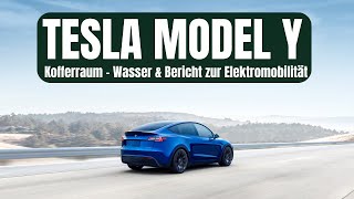 TESLA  Model Y Kofferraum Probleme  Bericht zur Elektromobilität [upl. by Enybor505]