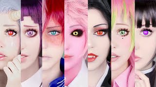 ☆ Best Contact Lenses for Cosplay PART 6 ☆ [upl. by Skillern]