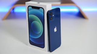 iPhone 12  Unboxing Setup and First Look [upl. by Lindner]