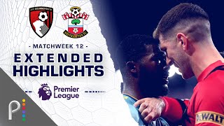 Bournemouth v Southampton  PREMIER LEAGUE HIGHLIGHTS  10192022  NBC Sports [upl. by Nyleek]