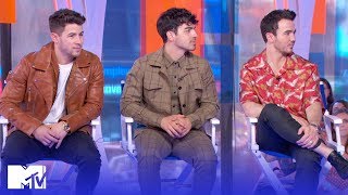 The Jonas Brothers Reveal Who Cried Listening To ‘Happiness Begins’  MTV [upl. by Conrado]