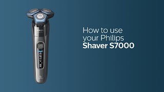 How to use Philips Shaver S7000 [upl. by Verne]