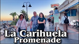 La Carihuela Promenade Walk Tour  May 2022  Malaga Costa Del Sol [upl. by Aikemit]