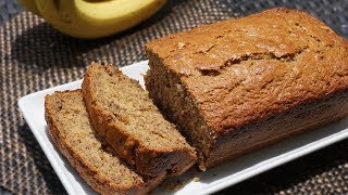 The Perfect Moist BANANA BREAD Recipe [upl. by Ettennig727]