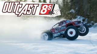 ARRMA OUTCAST 8S BLX  All Weather Warrior ARA5810 [upl. by Akilat]