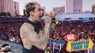 Falling In Reverse  quotLosing My Lifequot LIVE  Warped Tour 2018 [upl. by Gridley]