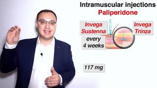 Schizophrenia  Intramuscular injections  Paliperidone [upl. by Glyn786]