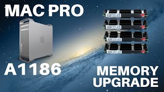 Mac Pro A1186  Memory Upgrade RAM 2006 and 2008 [upl. by Yc938]