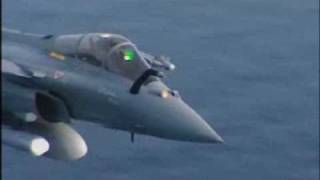 Dassault Rafale Aircraft Carrier Operations [upl. by Ansilme91]