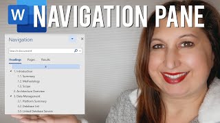 SAVE TIME with the Word Navigation Pane [upl. by Eigram821]