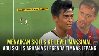 PRATAMA ARHAN VS YUTO NAGATOMO Duel Arhan Lawan Ex Pemain InterMilan Fullback Terbaik Pada Masanya [upl. by Yllrebmik745]