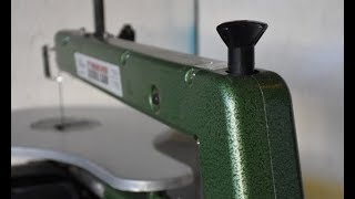 Scroll saw blade tension bolt repair  Harbor Freight Central Machinery [upl. by Kantor]