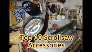 Top 10 Scrollsaw Accessories [upl. by Frick]