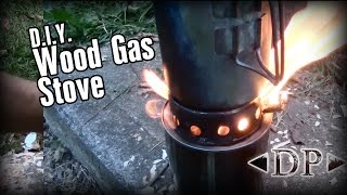 DIY Wood Gas Backpacking Stove [upl. by Swithbart45]