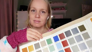 ASMR Seasonal Color Analysis Soft Spoken Roleplay [upl. by Hnirt]