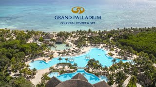 Grand Palladium Colonial Resort amp Spa Riviera Maya Mexico [upl. by Rattray722]