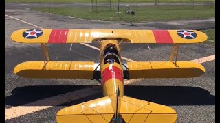 Valach 250 powered PT17 Stearman [upl. by Edge]