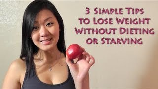 How to Lose Weight Fast Without Dieting  3 Simple Tips [upl. by Ateiluj]