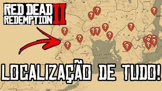 Red Dead Redemption 2  LOCALIZAÇÃO DE TUDO SECUNDARIAS COLECIONÁVEIS [upl. by Reg]