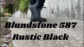 Blundstone Boots Review  587 Rustic Black  Your New Favourite  Best Pair of Boots [upl. by Gusella]