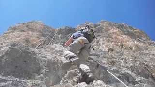 Via Ferrata Dolomites Via Ferrata Piz da Lec [upl. by Dylan211]