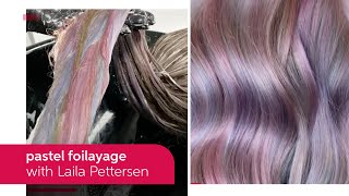 Pastel Balayage With Foils Tutorial  Wella Professionals [upl. by Valerle471]